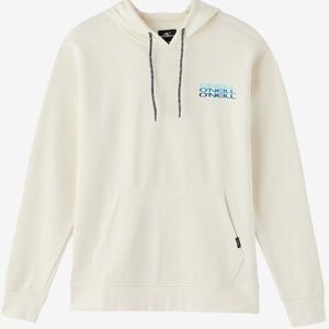 O'Neill Men's Round Up Pullover hoodie - cream color- size M